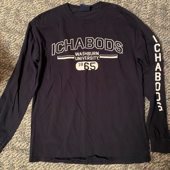 Washburn University Ichabods Long Sleeve Tee (M) - Picture 1 of 4